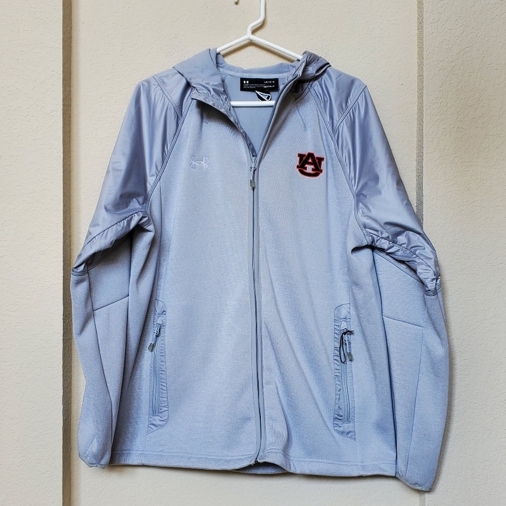Under Armour Men's Auburn Hooded Jacket. Size Large